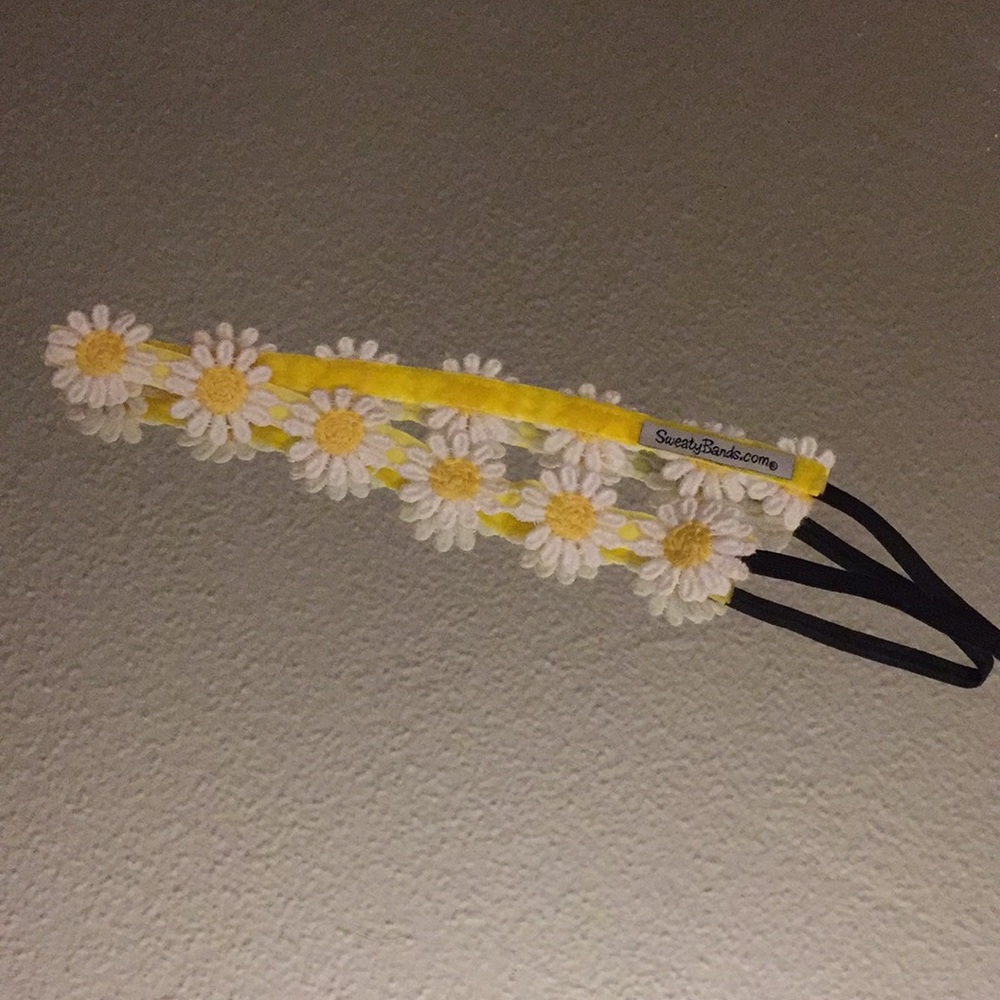 Floral Thin Sweaty Band